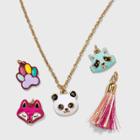 Girls' 5pc Diy Interchangeable Charm Necklace - Cat & Jack