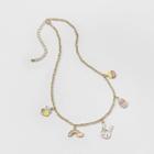 Girls' Easter Theme Charm Necklace - Cat & Jack Gold