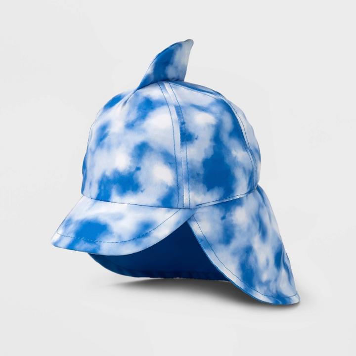 Baby Boys' Tie-dye Baseball Hat - Cat & Jack Blue