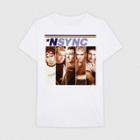 Bravado Men's Nsync Short Sleeve Graphic T - Shirt - White