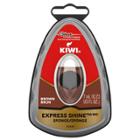 Kiwi Express Shine Instant Shoe Shine Sponge Brown 0.23 Fl Oz,