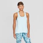 Women's 2-in-1 Tank Top - C9 Champion Ice Blue/blue Leopard Print L, Ice Blue/blue Cheetah Print
