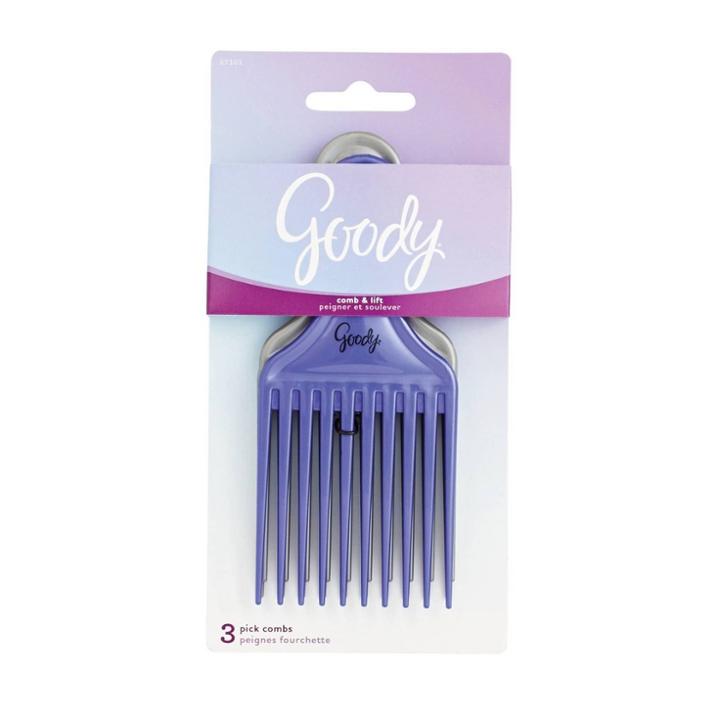 Goody Lift Combs - 3ct, Hair Styling Tools And Accessories