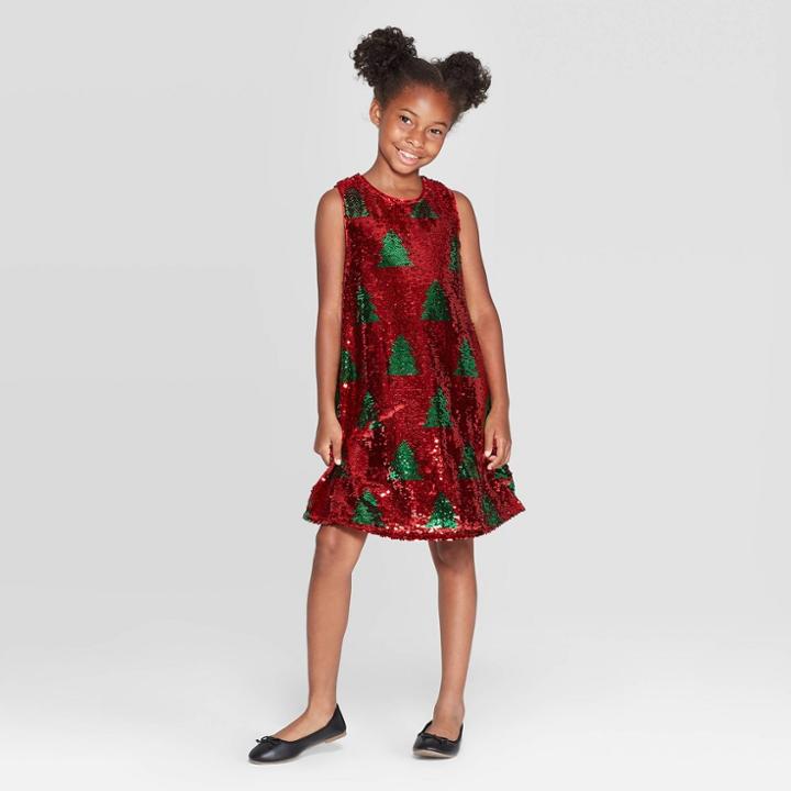 Girls' Dresses - Cat & Jack Red