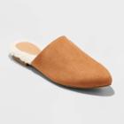 Women's Zuri Mules - Universal Thread Cognac