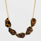 Collar Necklace - A New Day Brown, Women's