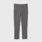 Toddler Girls' Stretch Uniform Ponte Jeggings - Cat & Jack Gray
