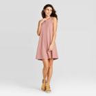 Women's Sleeveless Tank Dress - Universal Thread Pink