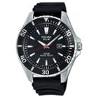 Men's Pulsar Solar Sport Watch - Black / Silver - Px3037
