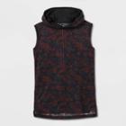 Boys' Sleeveless Printed T-shirt - All In Motion Black