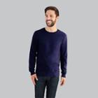 Fruit Of The Loom Select Fruit Of The Loom Men's Long Sleeve T-shirt - Cavalry Blue
