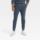 Men's Premium Washed Fleece Sweatpants - All In Motion Navy