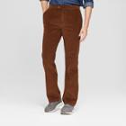 Target Men's Straight Fit Corduroy Trouser - Goodfellow & Co Stick Brown