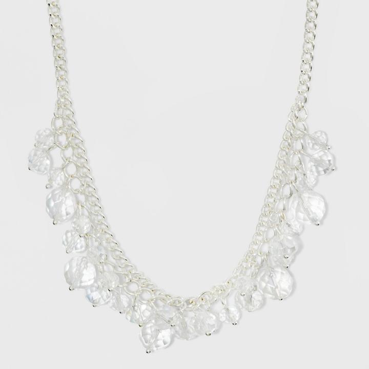 Linked Chain And Glitzy Short Necklace - A New Day
