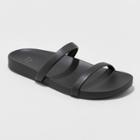 Women's Nadine Skinny Strap Sandals - A New Day Black