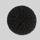 Women's Cable Beret - A New Day Black