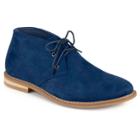 Men's Vance Co. Manson Lace-up Faux Suede High Top Chukka Boots - Blue