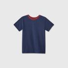 Boys' Short Sleeve Striped T-shirt - Cat & Jack Navy