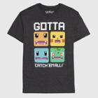 Men's Pokemon Gotta Catch 'em All Short Sleeve Graphic T-shirt - Black