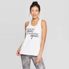 Women's Guac Squates Graphic Tank Top - C9 Champion White