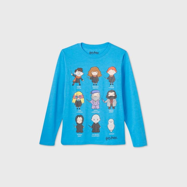 Warner Bros. Boys' Harry Potter Graphic T-shirt - Blue