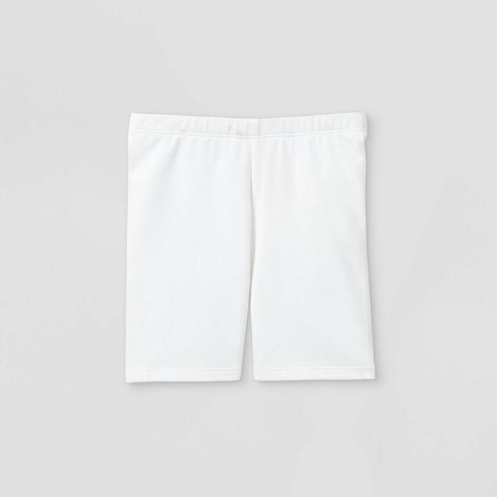 Toddler Girls' Pull-on Shorts - Cat & Jack White