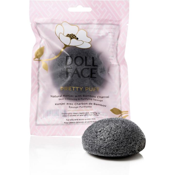 Doll Face Konjac Sponges Charcoal