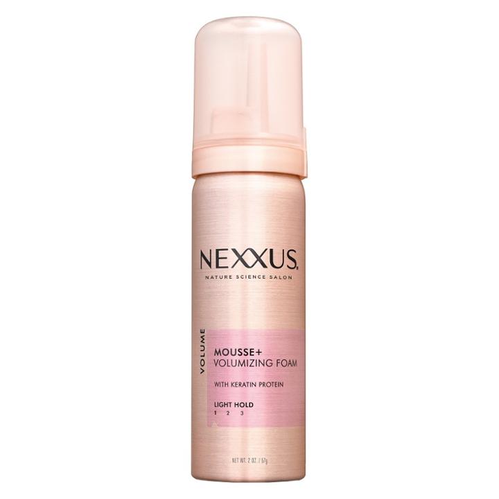 Nexxus Light Hoild Hair Mousse + Volumizing Foam -travel