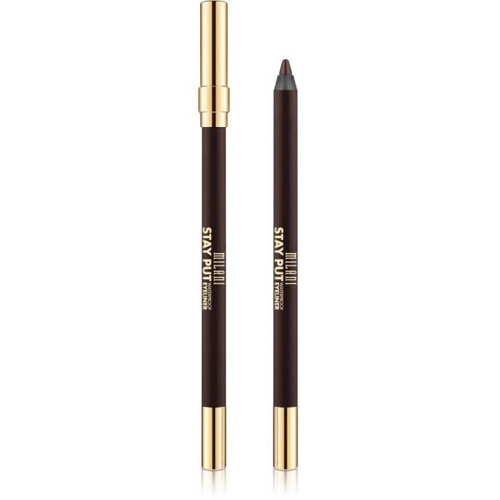 Milani Stay Put Quickglide Eyeliner Hooked On Espresso - 0.04oz, Hooked On Brown