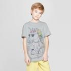 Boys' Unicorn Short Sleeve Graphic T-shirt - Cat & Jack Gray