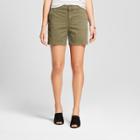 Women's 5 Chino Shorts - A New Day Green