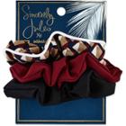 Sincerely Jules By Scunci Sincerely Jules By Scnci Printed And Solid Scrunchies - 2pk,