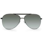 Original Use Men's Aviator Sunglasses - Matte Black,