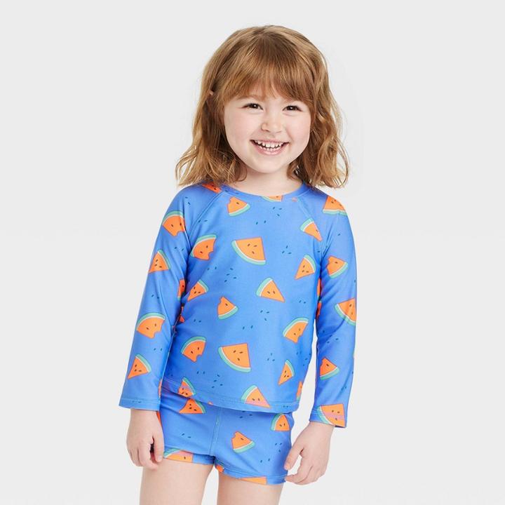Baby Watermelon Rash Guard Set - Cat & Jack Blue