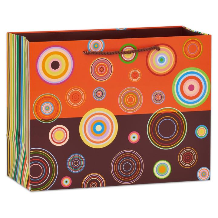 Papyrus Abacus Circles Large Gift Bag,