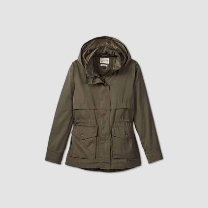 Women's Rain Jacket - Universal Thread Olive Green Xs, Green Green