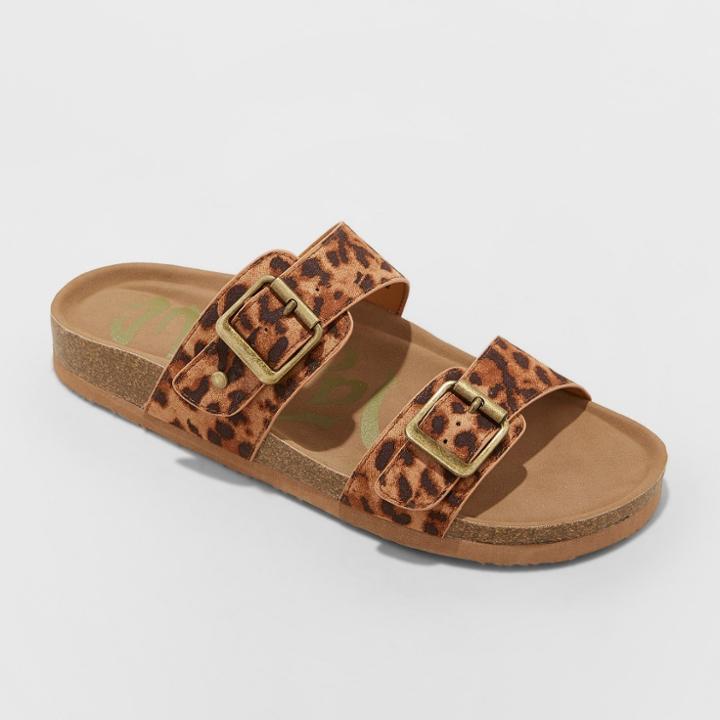Women's Mad Love Keava Double Band Footbed Sandals - Brown