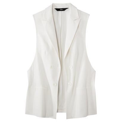 Mossimo Womens Collared Vest -