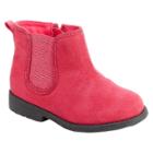 Toddler Girls' Faith Booties - Just One You Made By Carter's Pink 12, Girl's,