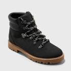 Women's Tully Lace-up Winter Hiking Boots - Universal Thread Black