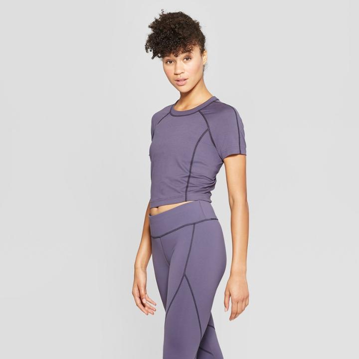 Women's T-shirt With Contrast Stitching - Joylab