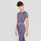 Women's T-shirt With Contrast Stitching - Joylab