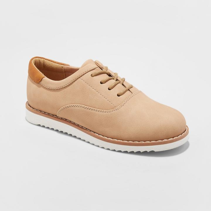 Boys' Glen Dress Shoes - Cat & Jack Beige Nude