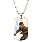 Men's Boys' Star Wars Kanan Stainless Steel Dog Tag (18), Boy's, Size: