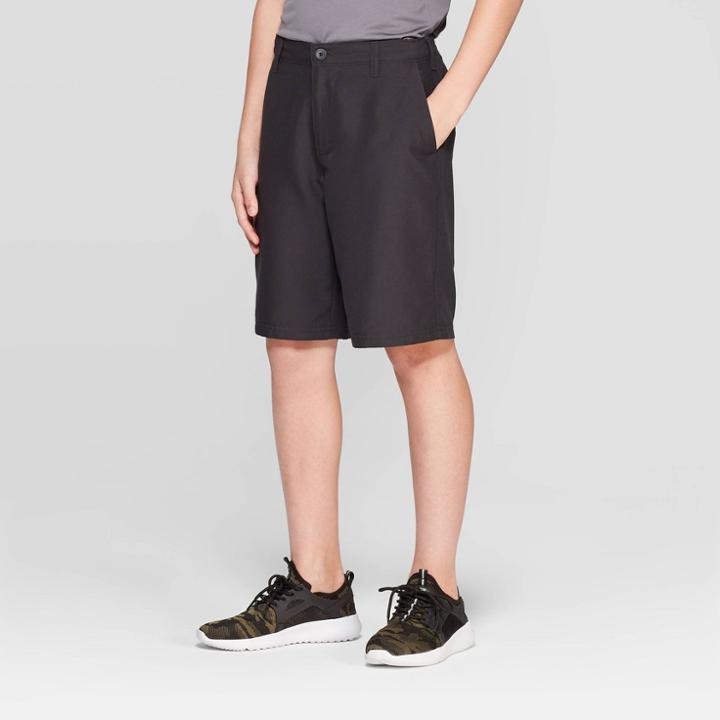Boys' Golf Shorts - C9 Champion Black S, Boy's,