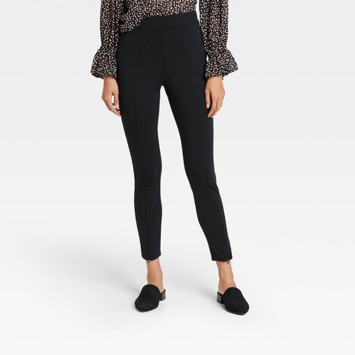 Women's High-rise Leggings - Who What Wear Black