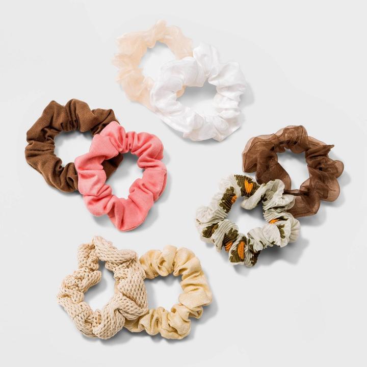 Hair Twister Set 8pc - Wild Fable Earth Tones