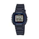 Women's Casio Large Square Digital Resin Watch - Black