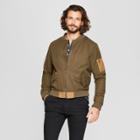 Men's Colorblock Bomber Jacket - Goodfellow & Co Tuscan Olive