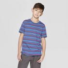 Boys' Short Sleeve Striped T-shirt - Art Class